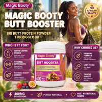 Premium billenvergrotende eiwitpoeder 400g voor een voluptueus figuur, fruit smaak, OEM ODM aangepaste label groothandel supplement