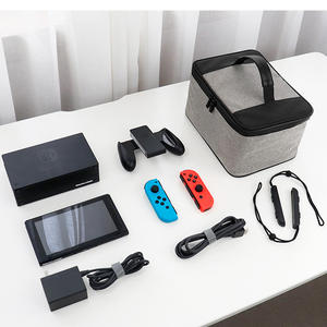 Estuche Compacto Grande para Consola de <span class=keywords><strong>Juegos</strong></span> Nintendo Switch, Bolsa para Accesorios y Controlador, con Asa y Bolsa de Almacenamiento de Material EVA - Product Image 1