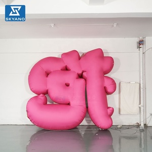 Ornamento Gonfiabile Personalizzato con Testo Alfabetico per Esposizioni Commerciali - Product Image 5