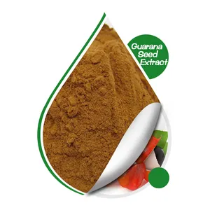 Fabriek Water Oplosbare Guarana Zaad Extract Food Grade Goedkope Grondstof Guarana Zaad Extract Voor Verkoop