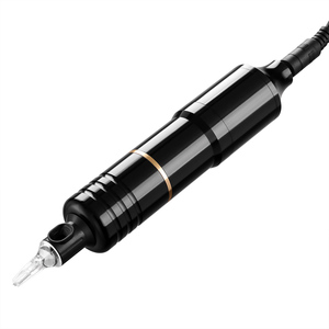 <span class=keywords><strong>Solong</strong></span> EM128 Pluma de Tatuaje Rotativa Profesional de Aluminio Aeronáutico, Motor Taiwanés de 10W, Carrera de 3.0mm, Cable DC5.5 para Tatuajes de Cejas y Corporales - Product Image 1