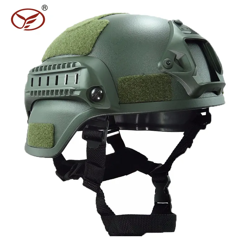 YF 보호 공장 PE MICH 2000 안전 헬멧 YF 아라미드 소재 MICH 훈련 ACH 헬멧 보호