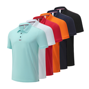 เสื้อโปโลแขนสั้นลายปักลายดูดความชื้นใส่เล่นกอล์ฟใส่ได้ทุกวัน - Product Image 2