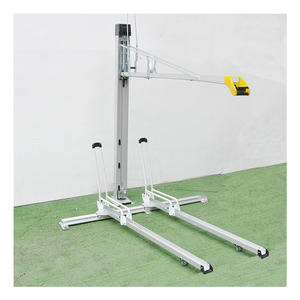 Support de stationnement pour vélos <span class=keywords><strong>automatique</strong></span> à deux étages en aluminium pour 6 vélos, système japonais à deux niveaux, avec support coulissant - Product Image 1