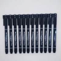 Marqueur fineliner noir à séchage rapide OUTAE en gros, pointe fine, écriture fluide, emballage personnalisé pour le dessin et l'esquisse