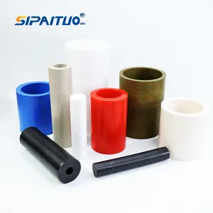 SPT chịu nhiệt độ cao PTFE ống đồng PTFE Đen đúc ống Ống PTFE 6mm x 14mm