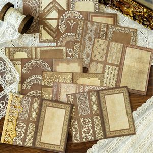 20 libri in materiale pz/pacco serie museo in pizzo Vintage pizzo manuale materiale fatto da te sottolineatura decorativa - Product Image 4