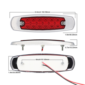 Luz LED de Marcador Lateral para Remolque de Coche, Camión, Luz de Posición, Luz de Advertencia de Tráfico, Sistemas de Iluminación para Camiones - Product Image 6