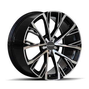 Kipardo ruote per autovetture 18 19 20 21 22 pollici 5x112 cerchi lucidi neri lavorati per crysler <span class=keywords><strong>Crossfire</strong></span> - Product Image 1