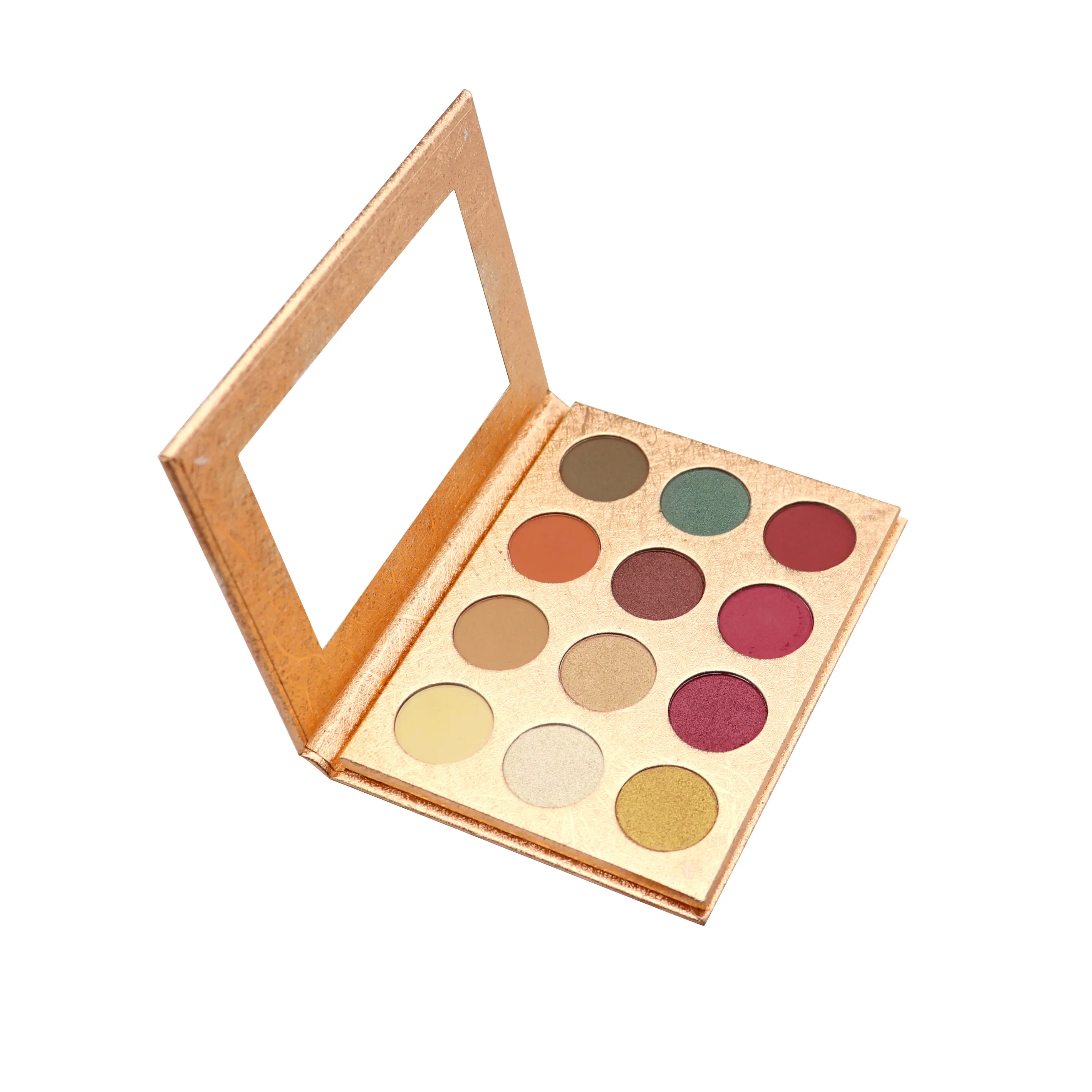 Fai la tua tavolozza di ombretti a 12 colori Kit per Make up a prezzo duraturo a buon mercato palleti per ombretti