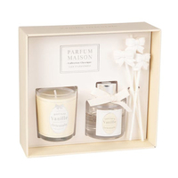 Emballage personnalisé diffuseur de roseaux et bougie coffret cadeau ensemble bâtons de luxe diffuseur bouteille diffuseur emballage boîte cadeau