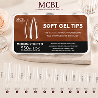 Faux ongles préformés blancs en amande, transparents, ombrés, français, pailletés, mats, multicolores, pour nail art et usage professionnel