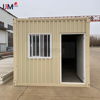 JJM CE Certifié – Maison Préfabriquée Conteneur Pliante Moderne, Facilement Pliable, Étanche, Portable, Mobile, Empilable – Idéale pour Bureau, Centre Commercial