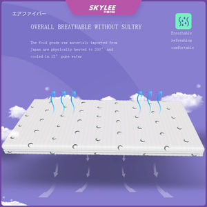 Skylee <span class=keywords><strong>Matelas</strong></span> pour bébé 4D haute résilience haute absorption amovible et lavable vermicelle - Product Image 3