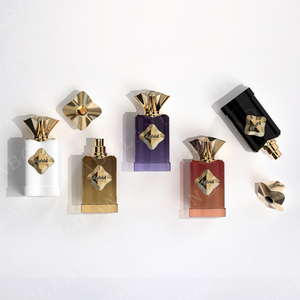 ขวดน้ำหอมดีไซน์ใหม่หรูหราไฮเอนด์คลาสสิกขนาด 100 มล. ขวดแก้วฝาพิเศษแบบเปล่า บรรจุภัณฑ์น้ำหอมคุณภาพสูงแบบกำหนดเองได้ - Product Image 5