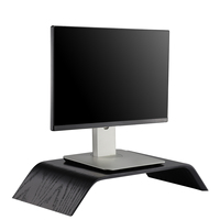 Support d'écran SAMDI en bambou résistant à la compression et à la flexion pour le bureau/la salle d'étude avec emballage personnalisé Modèle SD-003Ba