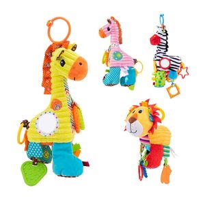 Juguete de Peluche Colgante de Jirafa de Dibujos Animados con Sonajero para Bebés, de Venta Caliente - Product Image 1