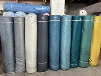 Chine professionnel Stocklot rideau tissu 100% tissé Polyester Jacquard rideau tissu pour salon
