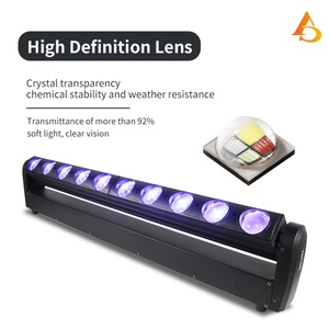 Luz LED de cabeza móvil tipo Beam de 10x40W, con 10 ojos de luz, para fiestas, escenarios, láser y DJ - Product Image 1