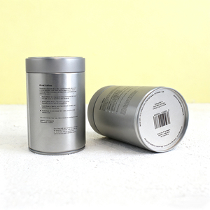 Customized Luxury Eco-Friendly Metal Coffee <strong>Tea</strong> Tin Canister Airtight Empty Powder Cans Printed Bean Tins Customizable Color - Product Image 6