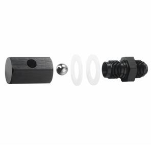 Válvula de Ventilación para Tanque de Combustible de Aluminio Automotriz AN6 AN8 AN10, Válvula de Seguridad con Rosca Negra, Presión Máxima de 100 Bares - Product Image 3