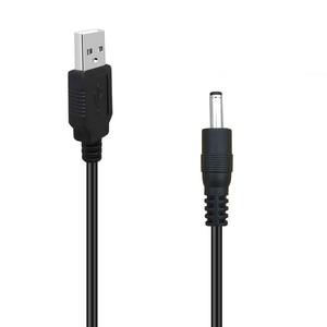 USB untuk 3.5Mm Kabel 5V Langsung Saat Ini Kabel Daya USB untuk 3.5Mm X 1.35Mm Male Jack Jack Jack Konektor Adaptor Kabel Pengisian