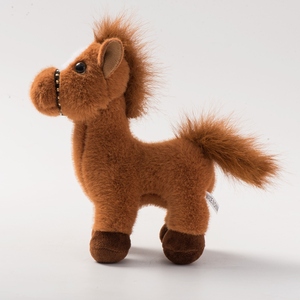 Bambole Cavallo <span class=keywords><strong>Pony</strong></span> Cavalli American Paint Horse Hucul Peluche Appaloosa Cuscino Giocattolo per Bambini - Product Image 2