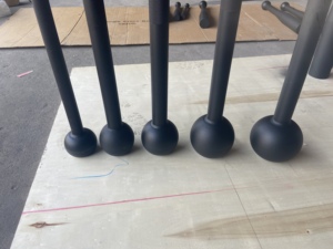 Cloche de masse de <span class=keywords><strong>luge</strong></span> enduite de poudre d'acier de haute qualité d'usine de 5kg pour l'équipement de gymnastique de forme physique - Product Image 5