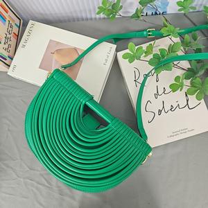 Bolso de Mano Tejido de Diseño Exclusivo, Moderno, Pequeño, Económico, de Moda, Estilo Bandolera, de Lujo, para Mujer - Product Image 5