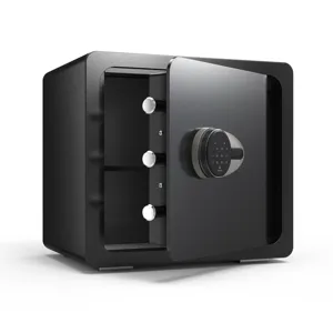 Fireproof Waterproof Mute Function Safe secret stash with Removable Shelf Small Safe Box for money