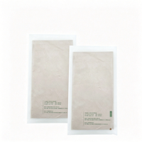 Sac plat biodégradable pour l'emballage de fournitures de bureau, écologique, PLA PBAT compostable, certifié EN13432