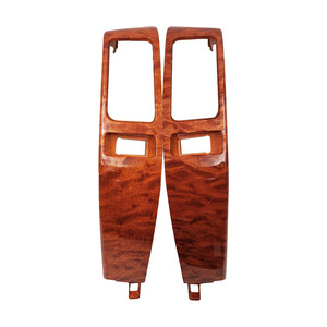 Kits de molduras para el tablero de Toyota Land Cruiser Prado FJ120 color café, material ABS 7024B - Product Image 4