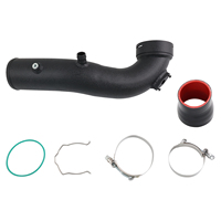 AOSU Nuevo Kit de Tubería de Carga Negra de Alto Rendimiento para Motor N55 |   535i F10 640i 740i X5 X6 con 1 Año de Garantía