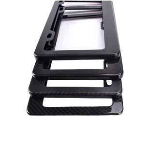 Soporte para <span class=keywords><strong>matrícula</strong></span> de fibra de carbono para coche de EE. UU. - Product Image 1
