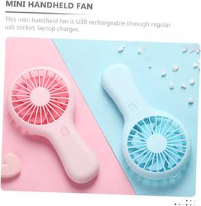 Ventilateur portable mini pliable avec batterie externe rechargeable USB et base – Offre spéciale - Product Image 5