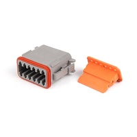 Connecteur automobile femelle BAXIN 12 broches de haute qualité, étanche, conforme ROHS, pour câble 14-20 AWG DT06-12S