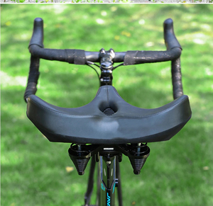 Siège de vélo surdimensionné confortable remplacement selle de vélo mousse à mémoire de forme coussin de siège de vélo souple étanche universel - Product Image 6
