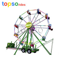 Grande Roue Portable de Type Remorque 14m 24 Places – Amusement Familial pour Parcs d'Attractions et Carnavals