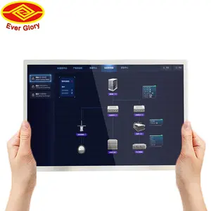 Punti Multi Touch industriali 10.1 pollici IP65 impermeabile IPS TFT USB Display capacitivo interattivo modulo Touch Screen LCD