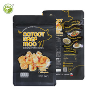 Sachet d'emballage en plastique personnalisé avec logo pour bonbons, snacks et gommes, qualité alimentaire, pochette verticale