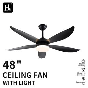 Ventilateur de plafond moderne de 52 pouces, télécommande légère - Style minimaliste nordique, vitesse variable - Ventilateur de plafond électrique - Product Image 2