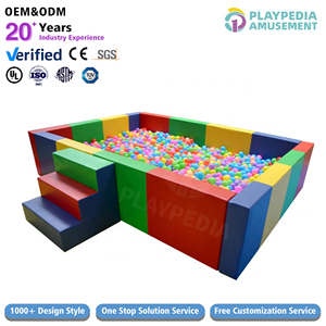 Ensemble de jeux souples de haute qualité, <span class=keywords><strong>piscine</strong></span> à balles personnalisée pour enfants, <span class=keywords><strong>piscine</strong></span> à balles colorée pour enfants, aire de jeux intérieure, fosse à balles - Product Image 1