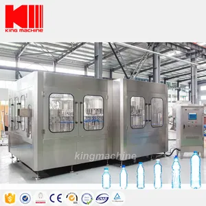 Sport Cap Automatic Small Mineral Water Bottle Cleaning And Filling Machine Plant