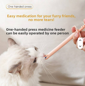 Dispenser di Pillole per Cani a 2 Pezzi in Materiale PP, Pratico Erogatore Manuale di Pillole per Cani e Gatti di Taglia Grande - Product Image 4