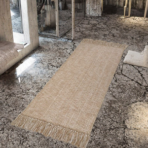 Soft Comfort <b>Mat</b> Boho Rugs Bathroom Brown Dubai Carpet Washable Non-Slip Balcony Crochet Show Turkey Hand Knotted 12x15 - Product Image 3