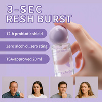 Spray buccal probiotique - Menthe fraîche 12h, sans alcool, format de poche approuvé par la TSA pour lutter contre la mauvaise haleine