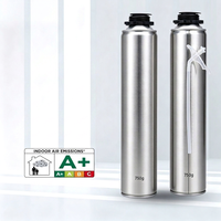 Mousse expansive en polyuréthane de 750 g, mousse de remplissage PU en spray, isolation et étanchéité pour le remplissage des espaces entre les portes et les fenêtres