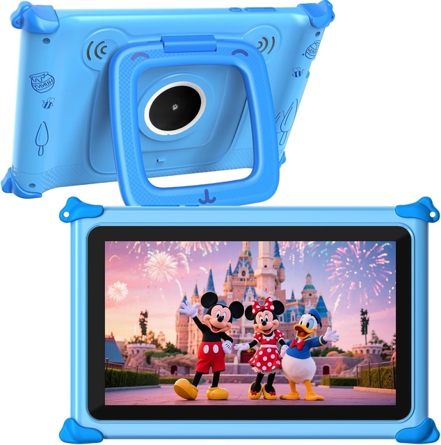Kids Tablet 7 Inch Tablets for Kids 3-7 32GB 7 Inch 2.4 GHz WiFi for Baby Boys Girls 7 Inch Android Kids Tablet