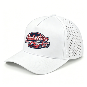Gorra Estilo Americano Transpirable e Impermeable con Cierre de Hebilla Metálica, Ropa Estructurada Estampada para Negocios - Product Image 1