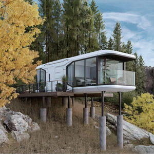 Hôtel Maisons Capsule Spatiale Vaisseau Spatial Préfabriqué Autre Conteneur Moderne Préfabriqué Capsule Spatiale Maison - Product Image 1